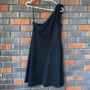One shoulder Black  Banana Republic dress